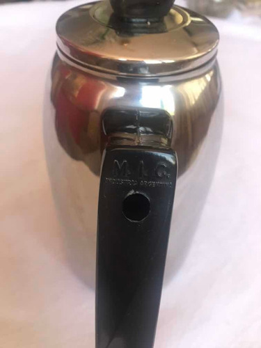 Cafetera Mic Acero Inoxidable 1250 Cc, Decada Del 80