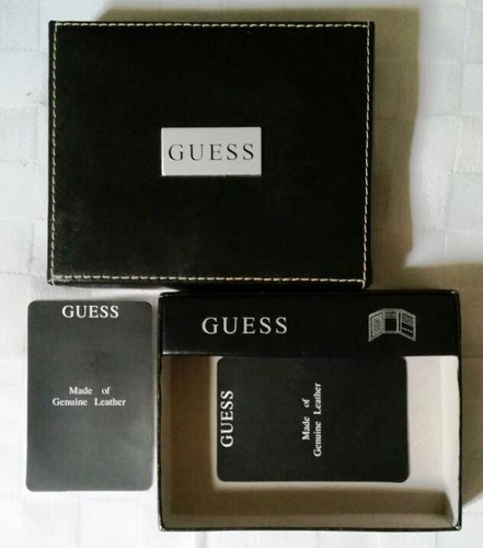 Estuche Guess De Billetera En Cuero