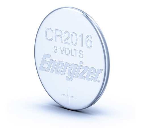 Imagen 2 de 10 de Pila Boton Cr2016 Energizer Blister X5 Unidades 3v Litio