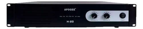 Amplificador De Potencia 1500w Apogee H20 Profesional