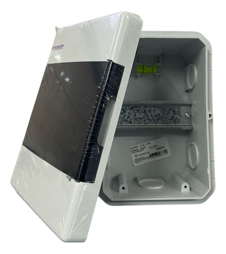 Gabinete Para Termicas, Luxury Fumé 4 Módulos Blanco