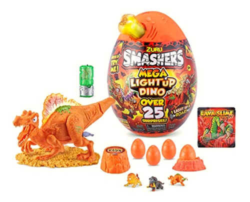 Smashers Mega Light Up Dino Spinosaurus Series 4 De Zuru