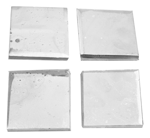 Placa De Níquel De Alta Pureza, 1 Kg, Formato Quadrado, 99,9