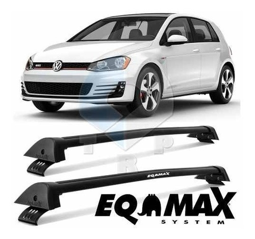 Rack Automotivo Eqmax Wave Golf Preto 2015 Até 2016