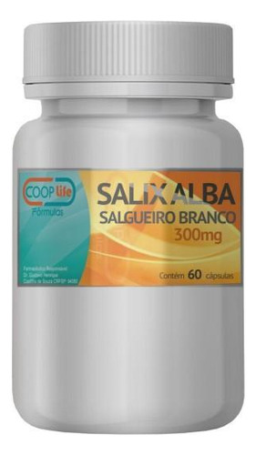 Salix Alba 300mg - Artrite E Inflamação