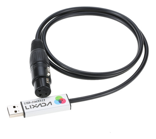 Cabo Pc Controlador De Iluminação Stage Dimmer Adapter Dmx U