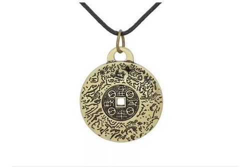 Las Propiedades De Feng Shui Money Amulet Collar Vintage St