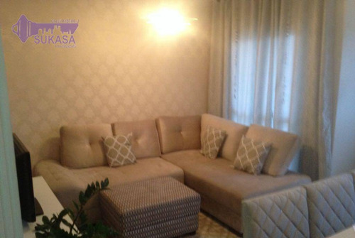 Imagem 8 de 17 de Cobertura Com 3 Dormitórios À Venda, 83 M² Por R$ 510.000 - Jardim Milena - Santo André/sp - Co0544