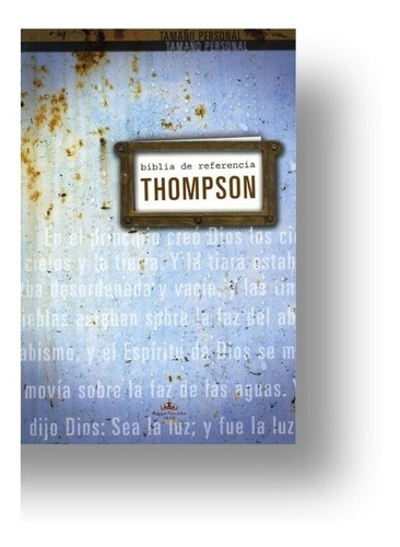 Biblia De Referencia Thompson Reina-valera 1960 Tapa Dura