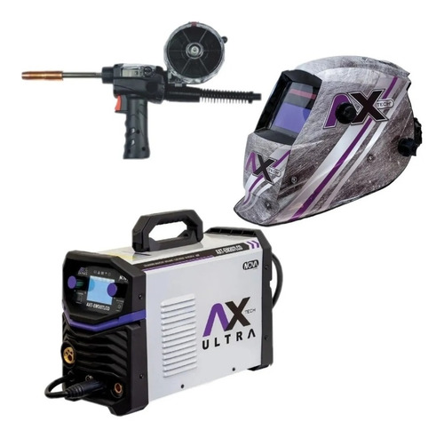 Soldadora Inversora Axt-em207lcd 60hz 110v/220v + Accesorios