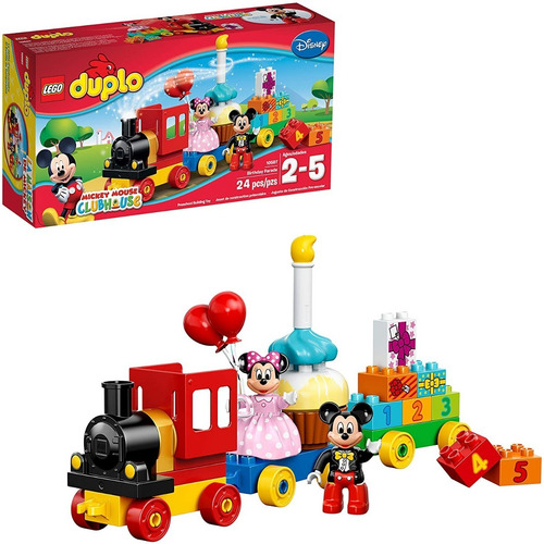 Lego Duplo Disney Mickey Clubhouse Y Minnie Cumpleaños 24pcs