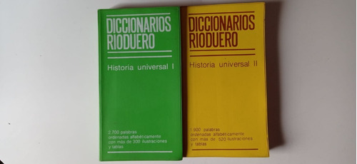 Diccionario Historia Universal 2 Tomos García Rioduero