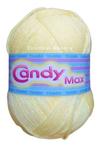 Estambre Candy Max Tamm Madeja De 200 Grs Crochet Color Paja