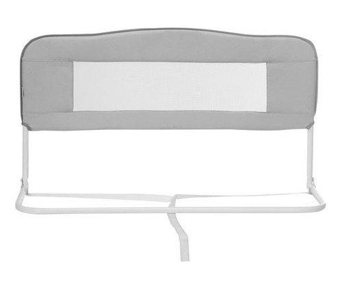 Grade Cama 94cm Criança Cama Box C/ Trava Segura Resistente Cor Cinza-branco Liso