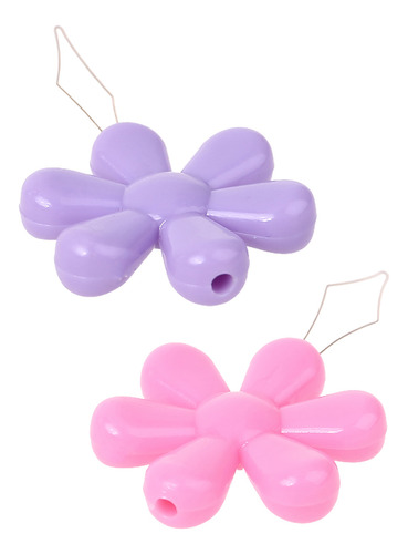 Enhebradores De Agujas En Forma De Flor Con Forma De Alambre
