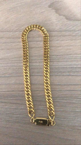 Pulseira Grumet Banhada A Ouro