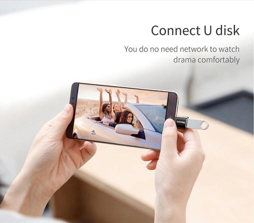 Imagem 5 de 7 de Adaptador Baseus Tipo C Otg Para Usb Cabo Usb Dados