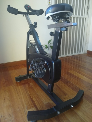 Imagen 5 de 5 de Bicicleta Fija Spinning Indoor Bike Piñón Bidireccional Olmo