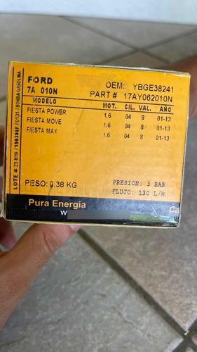 Imagen 2 de 3 de Pila Bomba Gasolina Yukkazo Fiesta Max Move Power