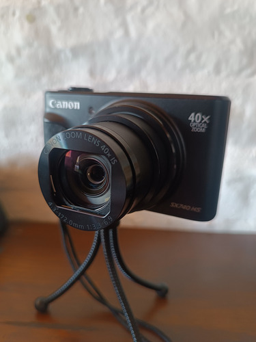 Cámara Canon Powershot Sx740 Hs Profesional Wifi 4k 120x G7x Negro (Usado)