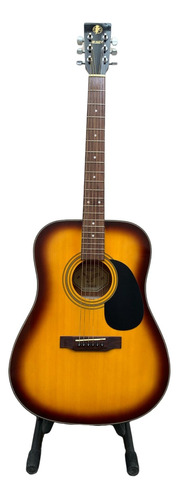 Guitarra Acustica S101 Color Crema Con Protector De Rasgado
