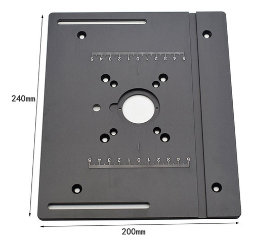 Placa De Inserción De Mesa De Enrutador Fresado De