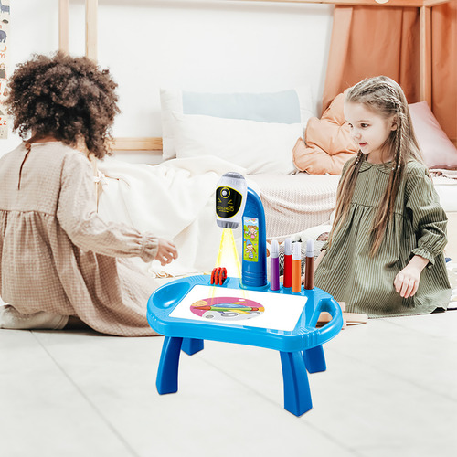 Brinquedo Educacional De Pintura De Mesa De Desenho. Meninas