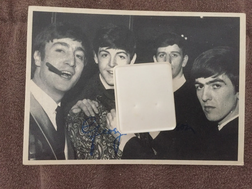 Lote N° 1-  Son 5 Tarjetas Los Beatles -george Harrison 1964