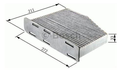 Filtro Habitaculo Vento 2.5 Bosch 1987432097