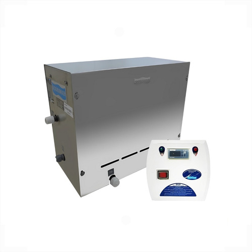 Sauna Vapor Steam Inox 12 Kw Com Quadro Digital B Sodramar