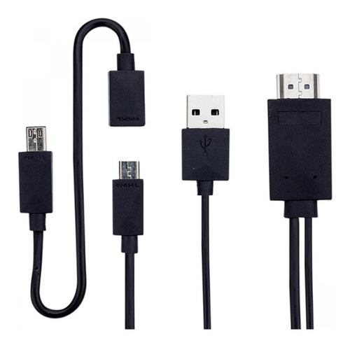 Cable Mhl Micro Usb A Hdmi Kit Para Smartphone + Delivery