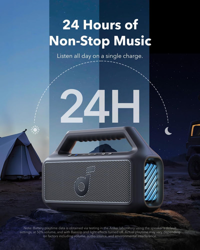 Soundcore Boom 2 De Anker, Altavoz Exterior, 80 W, Subwoofer