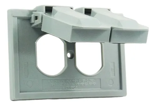Tapa Intemperie Horizontal Leviton 4976-gy Nylon