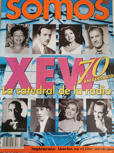 Revista Somos X E W 70 Años Catedral Del Radio