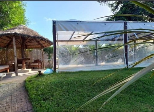 Casa Piscina Climatizada A 34 Grados, Con Cerramiento En Pvc. En Parque Del Plata