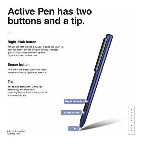 Pen Lapiz Optico Superficie 1024 Nivele Sensibilidad Para 2
