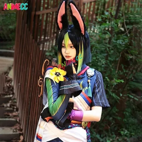 Traje De Cosplay De Tighnari Disfraz De Genshin Impact Uniforme De Fiesta