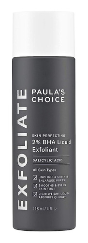 Exfoliante Líquido 4 Oz 2% Ácido Salicílico Piel Perfecta