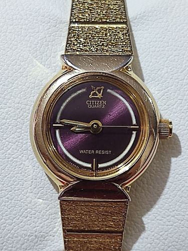 Reloj Mujer, Citizen Purpura, Ed. Arco Y Flecha (vintage).