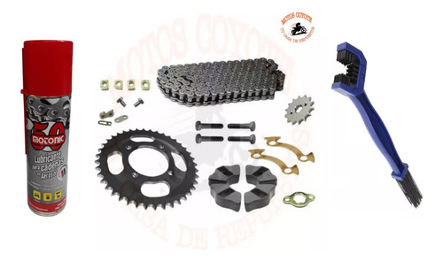 Kit Transmision Super Completa Honda Storm 125 Motos Coyote