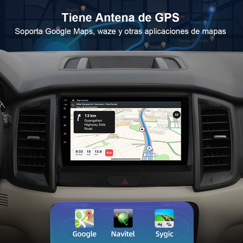 ^ Estéreo Cámara 1+32gb Para Ford Ranger 2017-2022 Gps Wifi