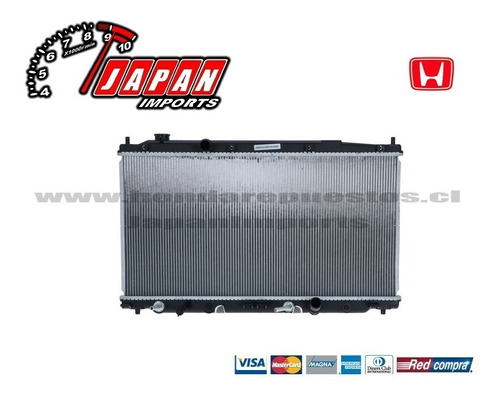 Radiador De Motor Honda City 2009-2014 Mecanico