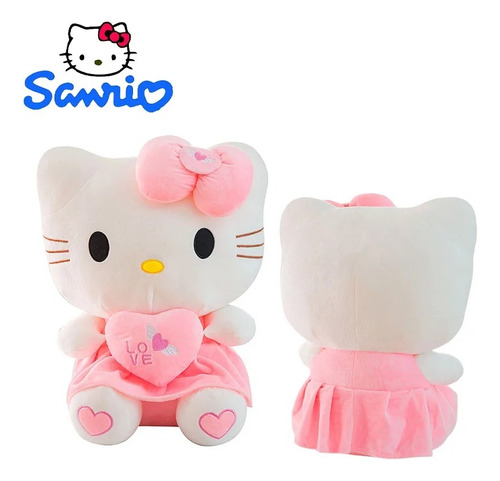Peluche Hello Kitty Corazón 25 Cm