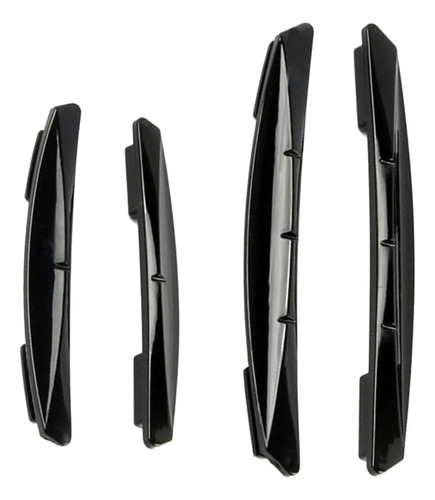 Protectores Borde Filo Puerta Vehiculo Auto Tope Antigolpes Negro