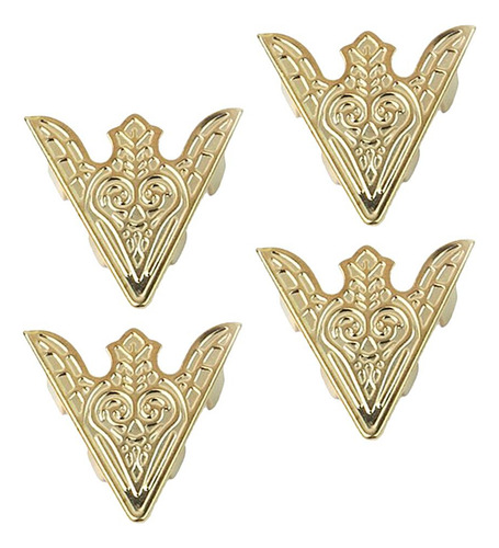 6x 2 Pares De De Cadena De Metal En Punta Broche Cadena Clip