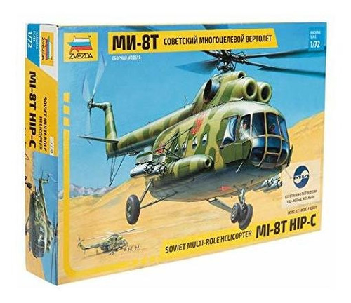 Zvezda Z7230 Mil Mi-8t Kit De Modelo A Escala 1:72