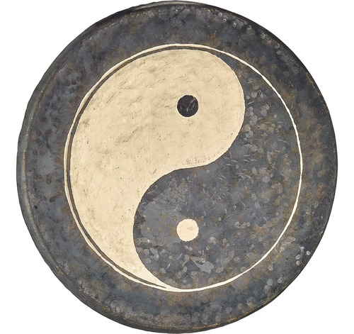 Gong Chau Tam Tam 28 / 70 Cm Yin & Yang Con Mazo Chyy28 Color Negro