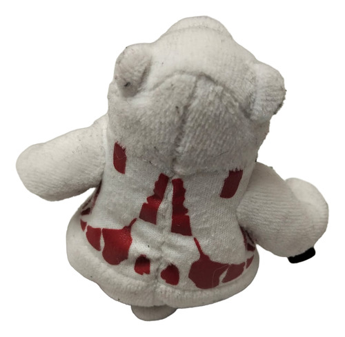 Peluche Oso Polar Coca Cola Pequeño Blanco (Usado)