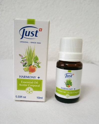 Aceite Esencial Harmony 10 Ml Swiss Just (obsequio 2 Sachets