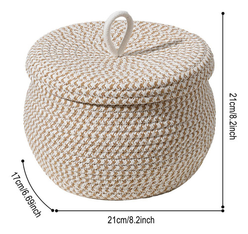 . Recipiente De Armazenamento De Corda, Mesa, Cesta